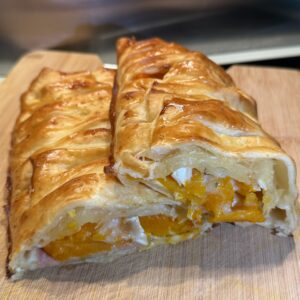 Tresse feuilletée Potimarron & Jambon