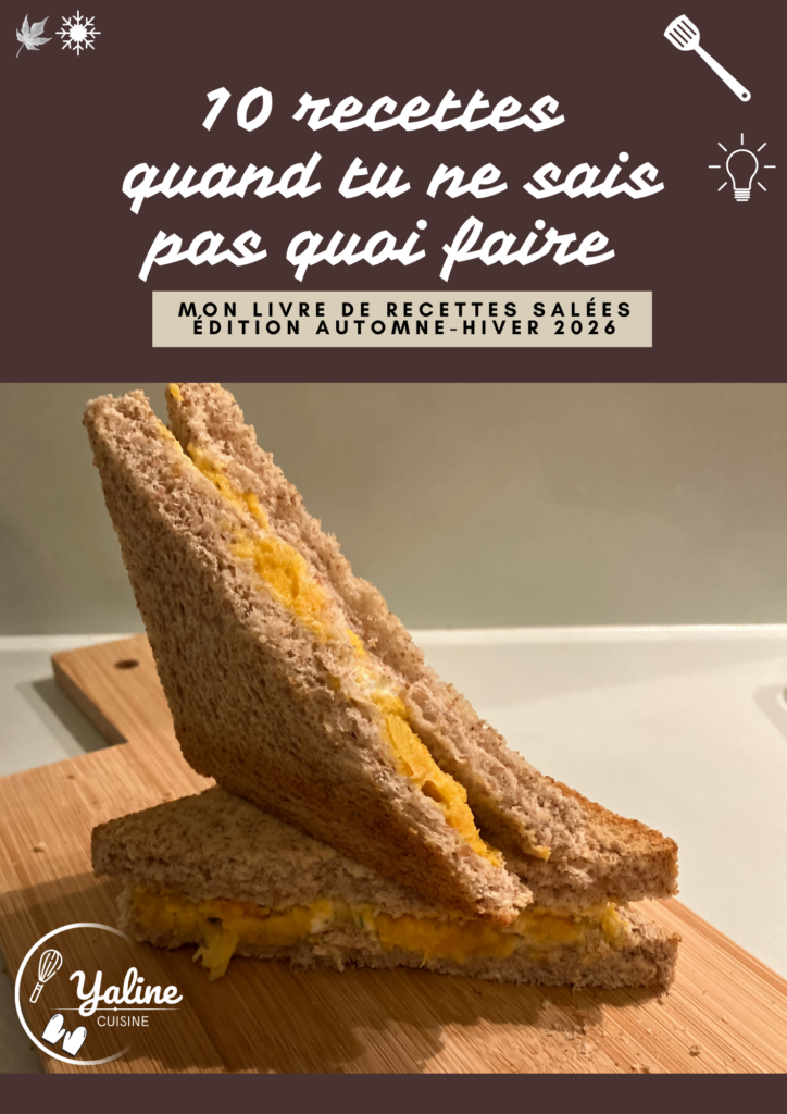 10 recettes quand tu ne sais pas quoi faire