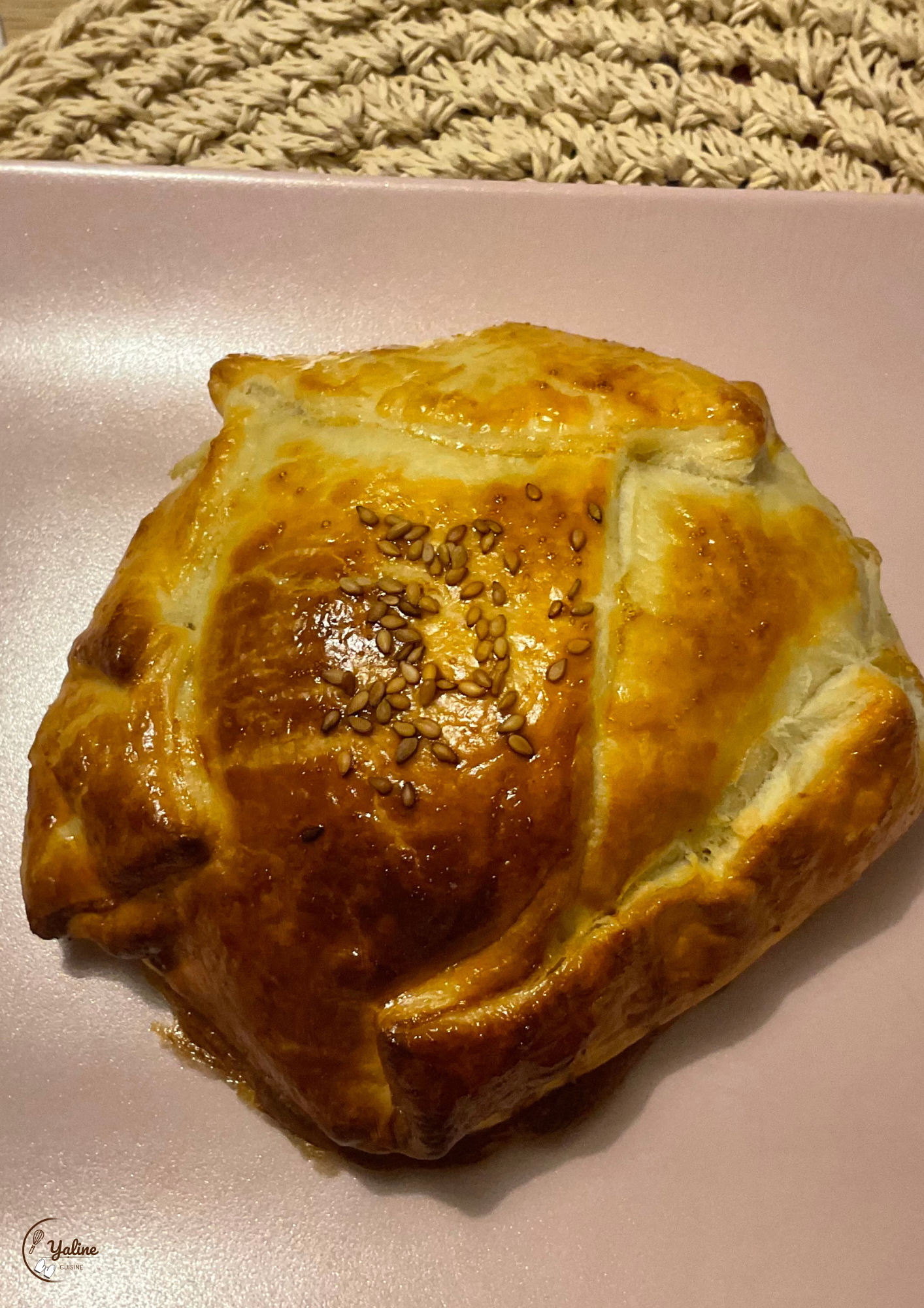 Burgers feuilletés