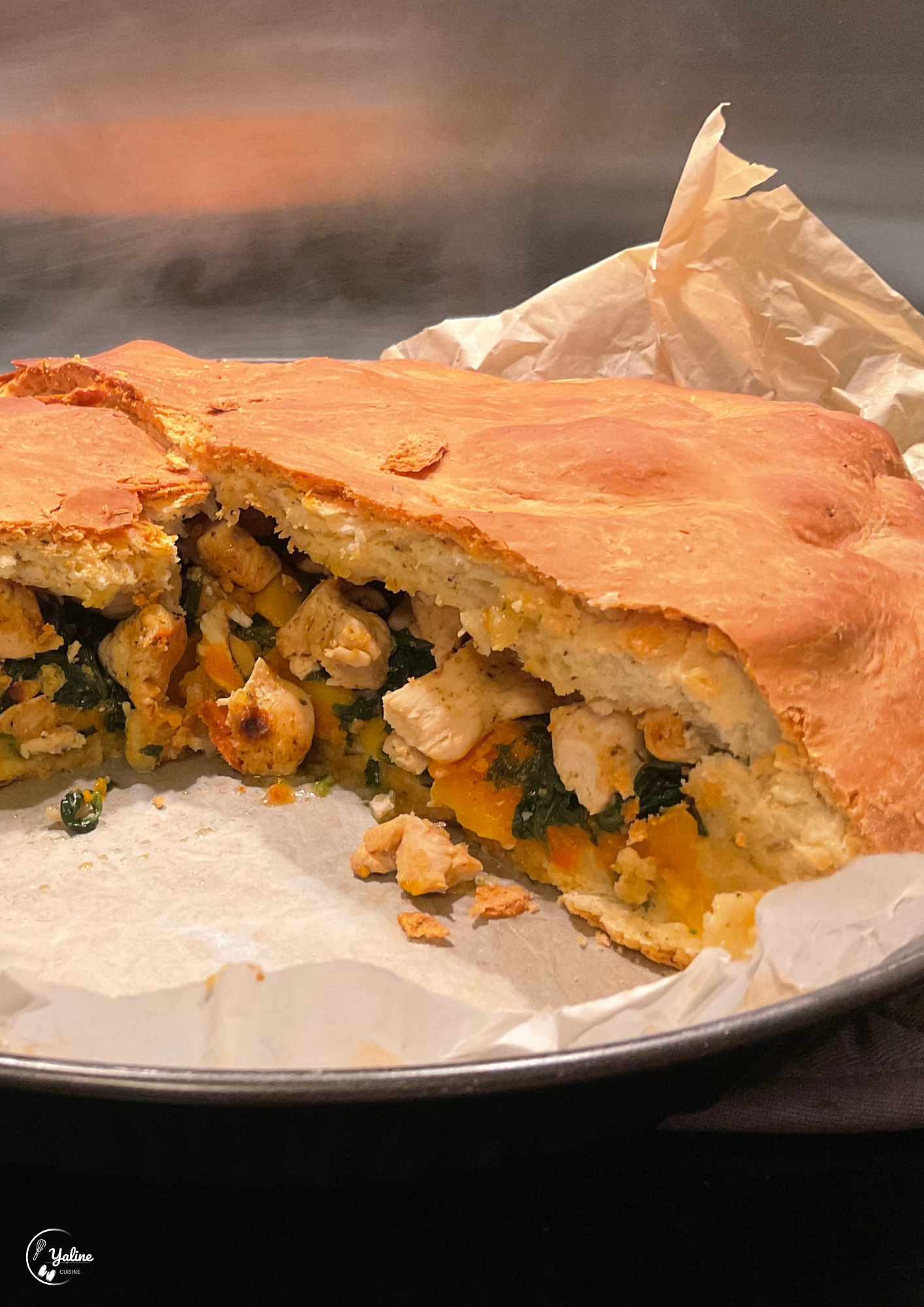 Gâteau salé au potimarron