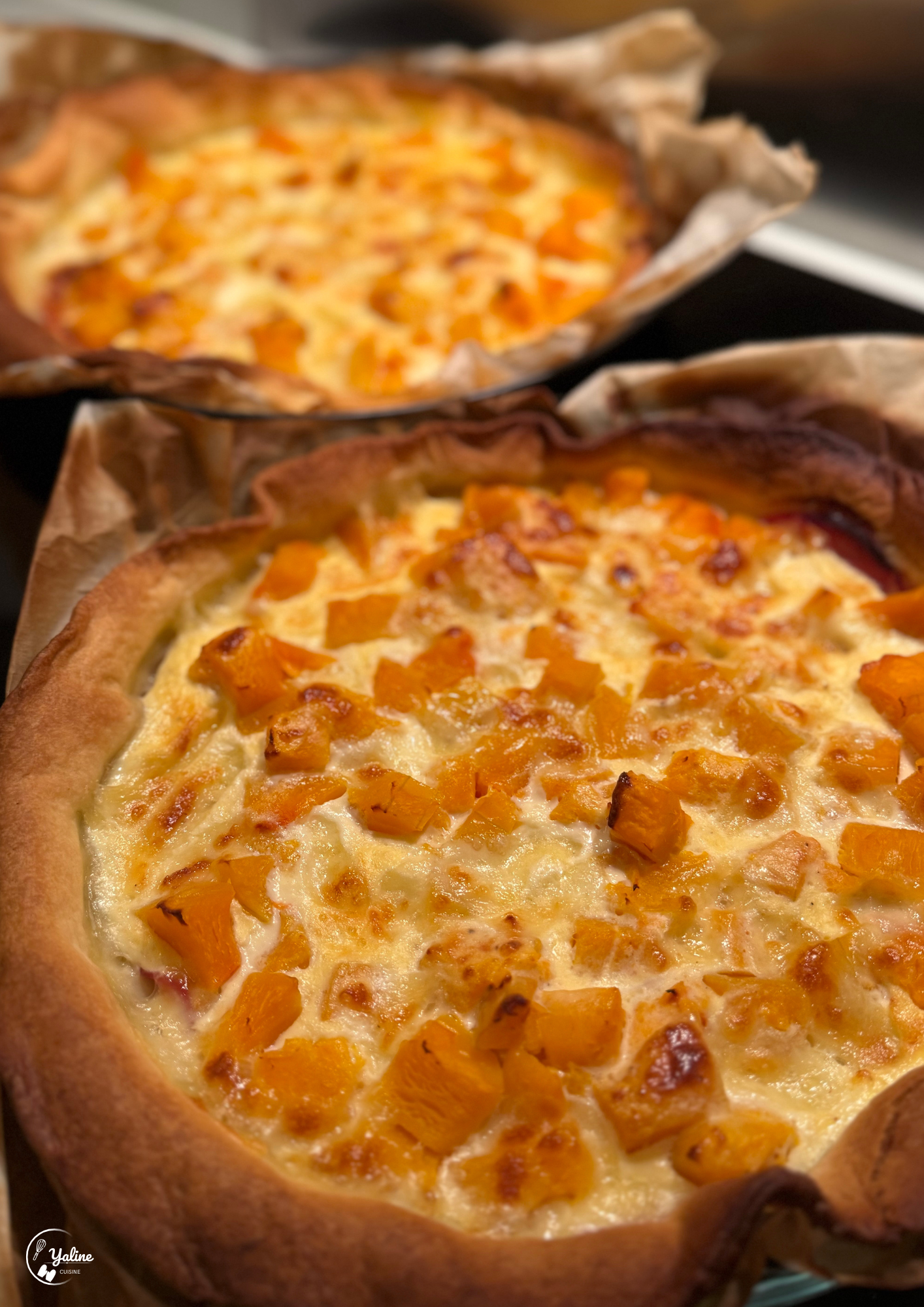 Quiche butternut et feta